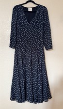 New Reformation Maureen Dress In cosmic dot Size 8 $248