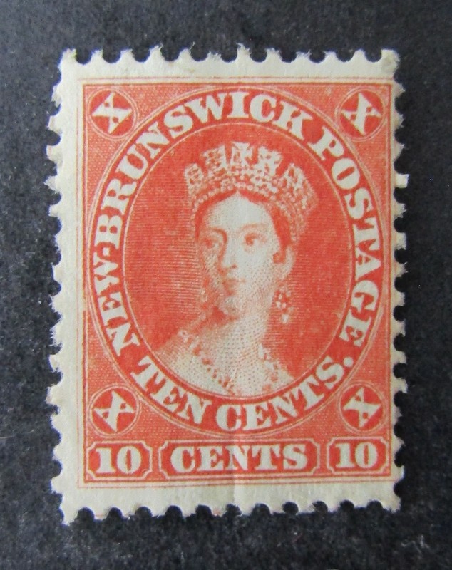 nystamps Canada New Brunswick Stamp # 9 Mint OG NH $120      U26x316