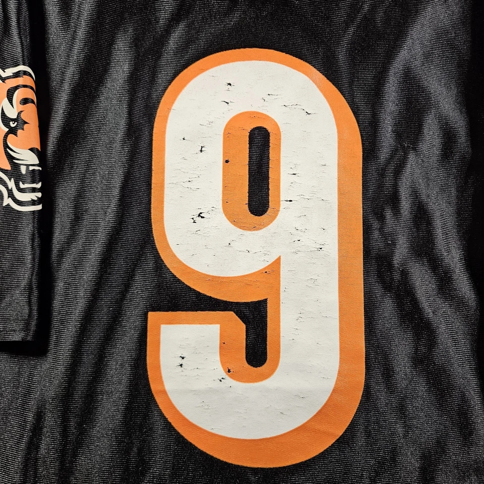 Футболка игроков НФЛ Cincinnati Bengals Carson Palmer черная No9 XL БЫСТРАЯ ДОСТАВКА  - Изображение 4 из 4