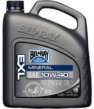 Bel-Ray EXL Mineral 4T Engine Oil 10W-40 4 Liter (99090-B4LW) 47.73 per gallon