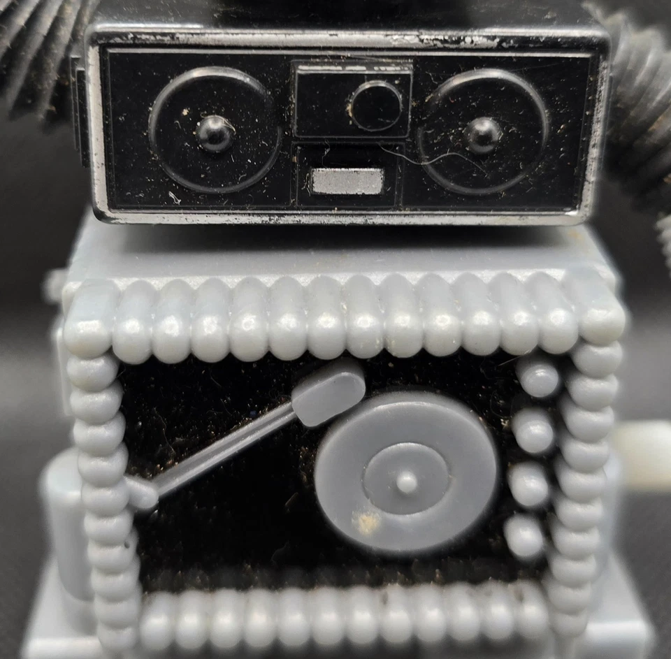 Винтажная фигурка 1987 Pee-Wee Herman's Playhouse Conky Robot Wind Up спичечная коробка - Изображение 3 из 4