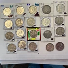 20 - Silver half dollars 90 % silver Condition are As Pictured $10.00 Face Value