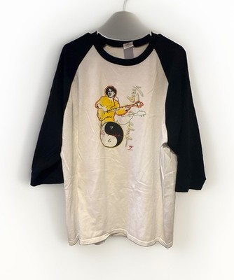 Vintage Victor Wooten Yin Yang Concert Tour Raglan Shirt Bass Guitar Anvil XL