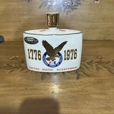 1976 FOE FRATERNAL Order OF Eagles Decanter OLD MR Boston Whiskey Empty