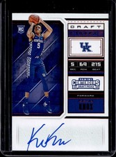 Kevin Knox Kentucky Basketball Panini Red Foil Rookie Autograph Auto Card Knicks. rookie card picture