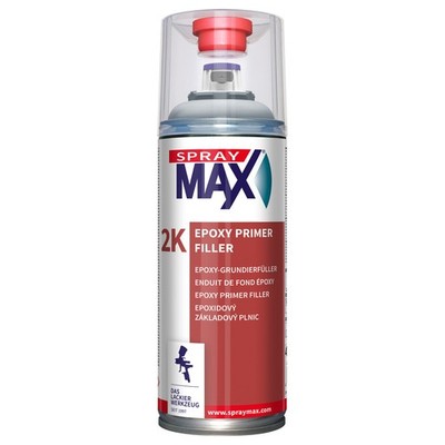SprayMAX 400ml, 2K Epoxy-Grundierfüller grau 680033