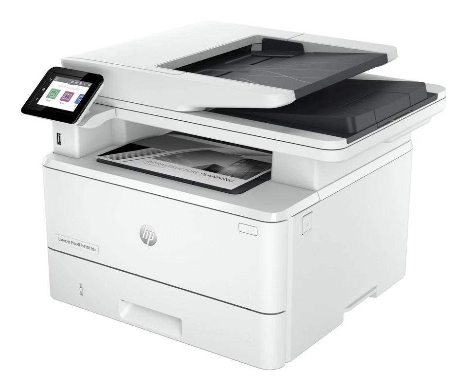 Hp Multifunzione 4in1 Laser ( A4 Duplex 1200 x 1200 ) LASERJET PRO 4102Fdw - Immagine 2 di 4