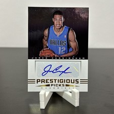 2012-13 Prestige - Prestigious Picks Signatures Jared Cunningham #68 (AU, RC)