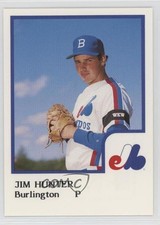 1986 ProCards Burlington Expos Jim Hunter 2p7