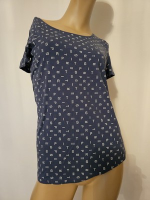 Esprit Bio Baumwolle Kurzarm Shirt Gr.L,Stretch, Top