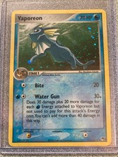 Pokémon Vaporeon POP Series 3 6/17 Holo Rare 70 HP Stage 1 Card 2006 on eBay