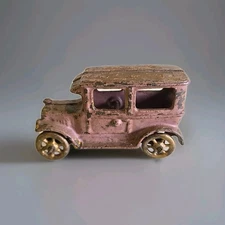 Antique Original 4" AC Williams Cast Iron Ford Model T Tudor Sedan