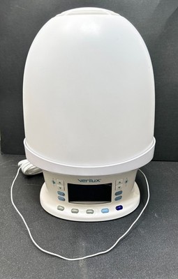 Verilux VA05 Rise and Shine Natural Wake Up Light Alarm Clock Radio Soundscapes