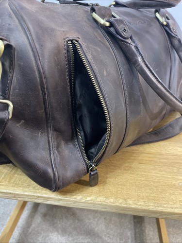 Stilord Keanu Ledertasche / Schultertasche / Arbeits-/ Reisetasche braun Vintage Look - Bild 10 von 20