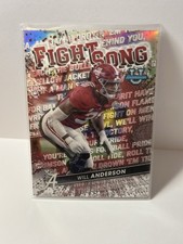 Bowman 2022-23 Bowman's Best University Will Anderson Fight Song FS-19 Alabama