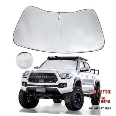 for Toyota Windshield Sun Shade 2026 2025 2024-2016, Car Window Sunshade Tacoma