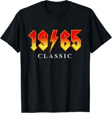 Vintage 1965 Classic Rock Legend 60 Year Old 60th Birthday T-Shirt