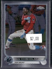 2022 Topps Chrome #91 Jazz Chisholm Jr.