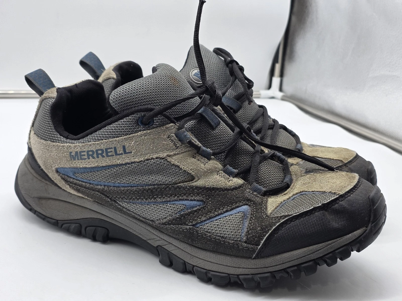 Merrell Trail Hiking Shoes Mens 12 Phoenix Bluff Putty Suede Athletic Sneakers
Opens in a new window