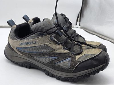 Merrell Trail Hiking Shoes Mens 12 Phoenix Bluff Putty Suede Athletic Sneakers