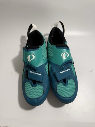 Damen 9 Pearl Izumi Tri Fly V Carbon Triathlonschuh Radfahren, mit Clips. " ANSEHEN NEU - Bild 2 von 11