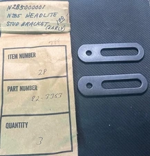 Vtg.NOS National Cycle N285000001 Headlight Stud Bracket Early 82-3353 Qty:2