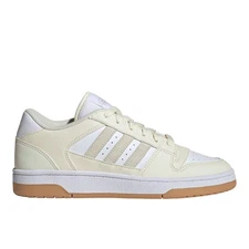 adidas Break Start Lace Up  Womens White Sneakers Athletic Shoes IH7881