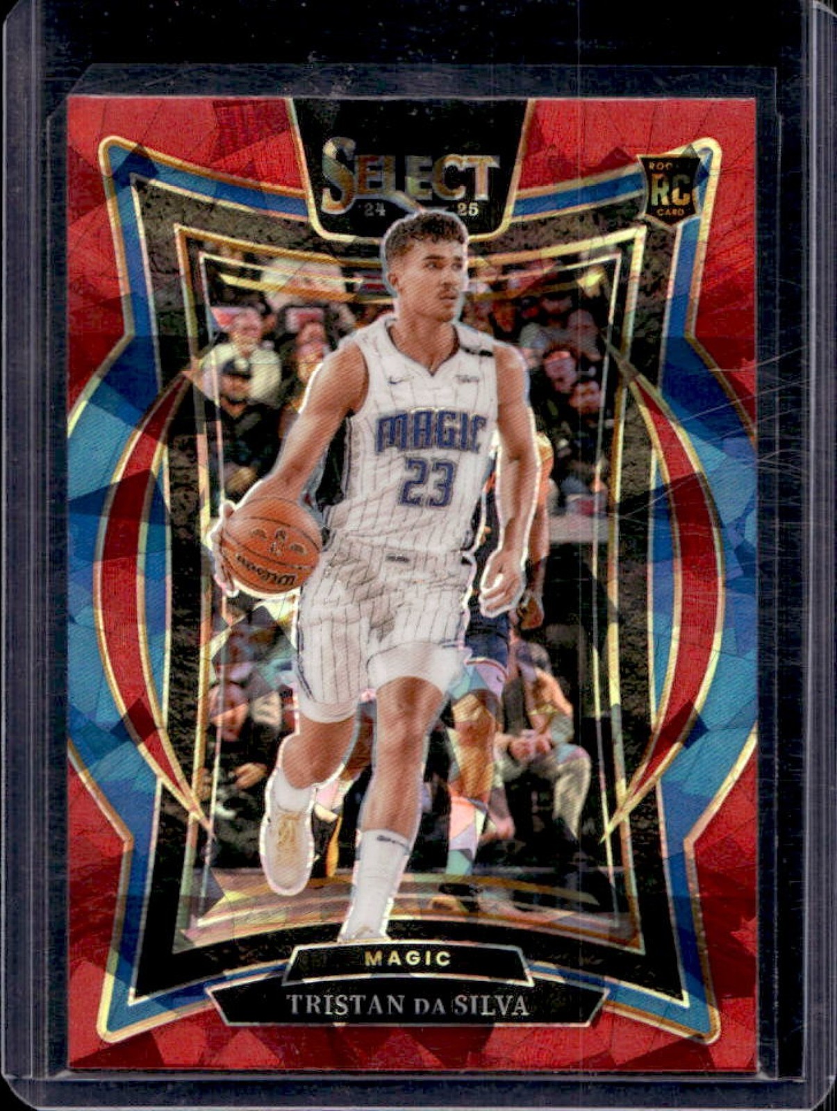 2024-25 Select Tristan da Silva Concourse RC Red Cracked Ice Prizm #83 Magic