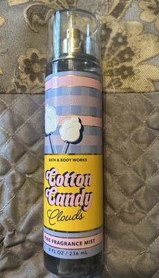 ONE Bath & Body Works COTTON CANDY CLOUDS Fine Fragrance Mist Spray 8 oz NEW!
