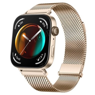 Milanese Mesh Watch Band Wrist Strap Bracelet For Huawei Watch Fit 3/Fit 4/4 Pro