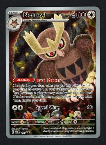 Noctowl - SVP 141 SV: Scarlet & Violet Promo Pokemon TCG