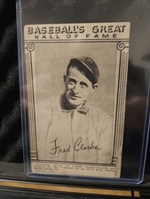 1948 Exhibits Baseball's Great Hall of Fame Card HOF Fred Clarke  (Bin 2)