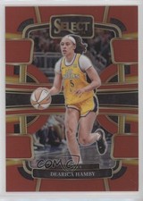 2024 Panini Select WNBA Concourse Red Prizm /149 Dearica Hamby #77 1pe9