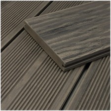 WPC Terrassendielen Komplettbausatz Maui Massiv Komplettset Diele Terrassenboden