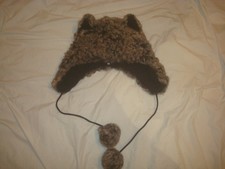 Spirit Hoods Dire Wolf Faux Fur Half Hood One Size