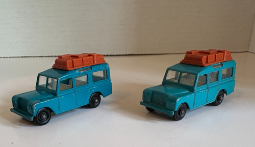 Matchbox 12-C - Land Rover Safari - Bleu Turquoise - 1/43 - En Boîte