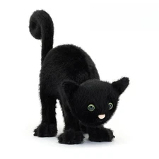 Jellycat Spookipaws Cat Black Cuddly Plush Toy Best Gift NWT+Dust Bag|New Sealed