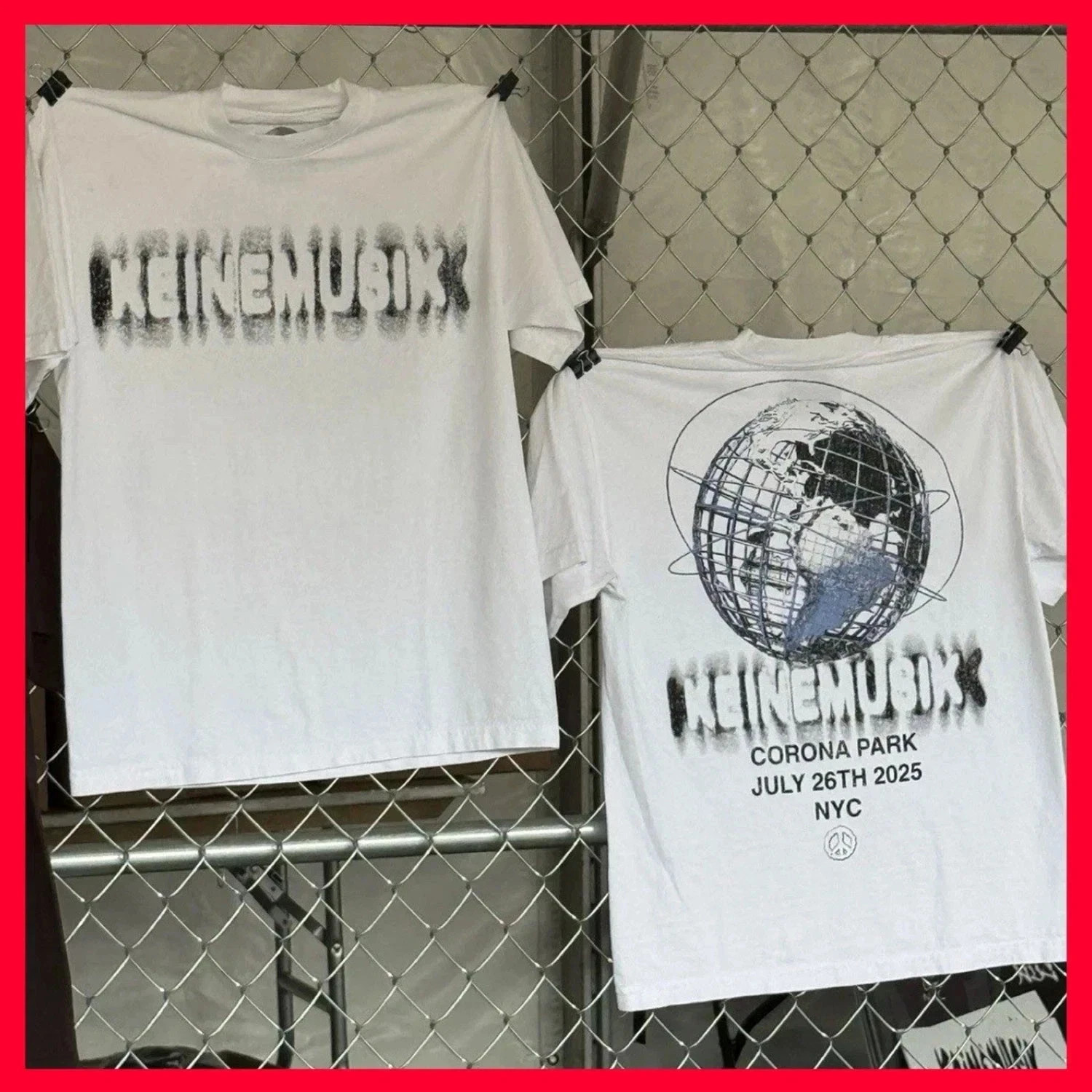 REPRINT - Keinemusik X NYC Corona Park Unisex T shirt All Size S-3XL