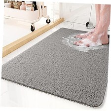 Non-Slip Bathtub Mat, 17x 30 Inch, Shower Mats for Bath Tub, PVC 17x30 Grey