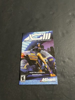 xg3 extreme g racing ps2 Manual only