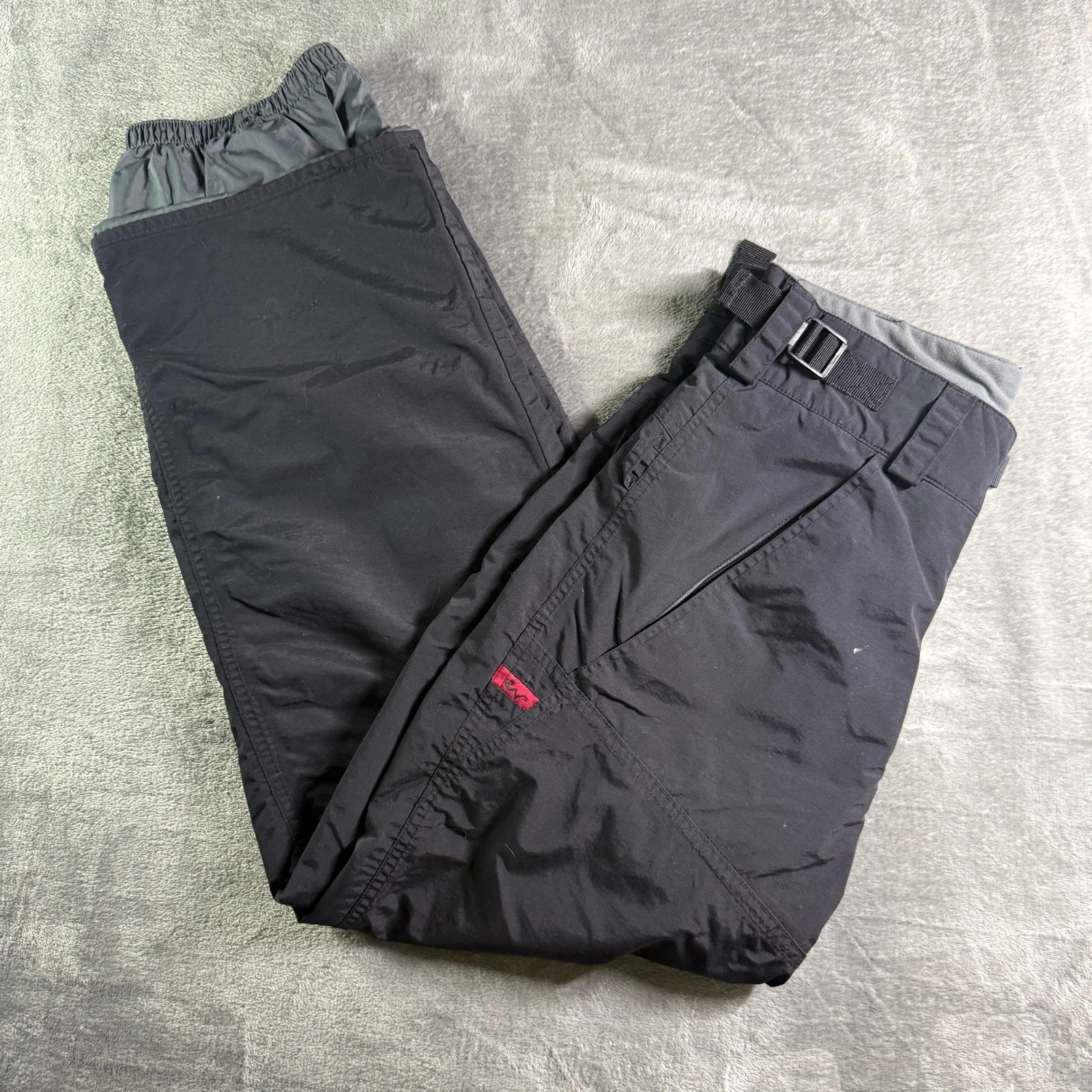Burton Ronin Snowboard Pants Mens Small Black Ski Trousers Gaiters S Black