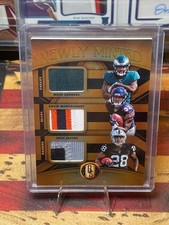 2019 Panini Gold Standard - Game Worn Triples Sanders, Jacobs, Montgomery