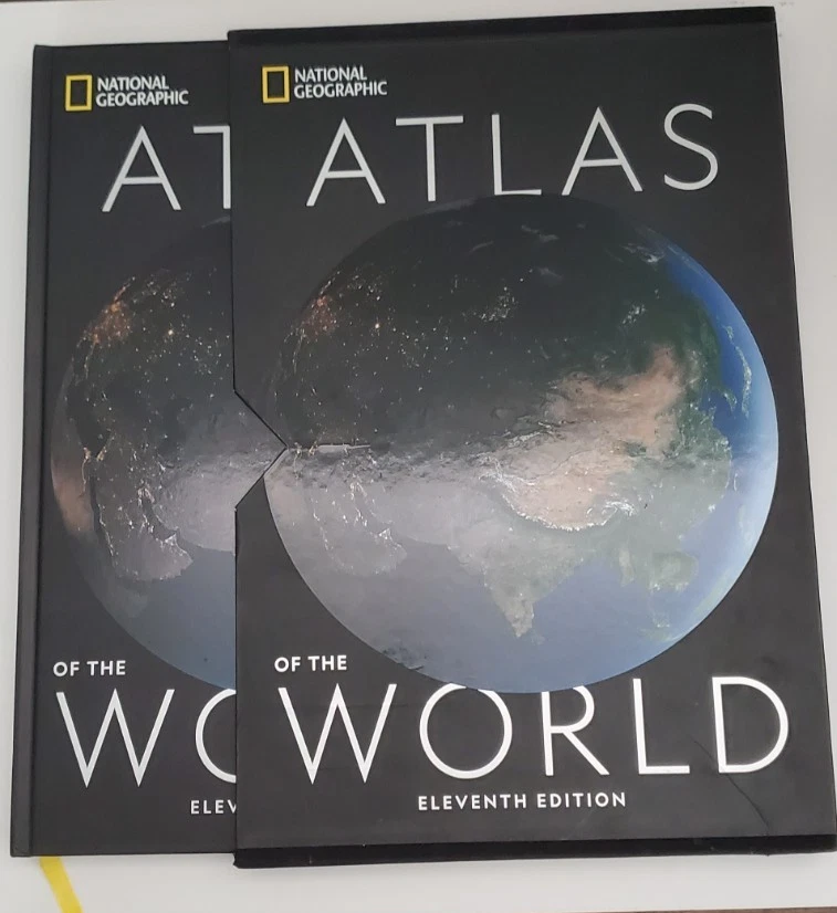 National Geographic Atlas of the World, 11th Edition VERY GOOD With Slip Case - Image 2 of 4
