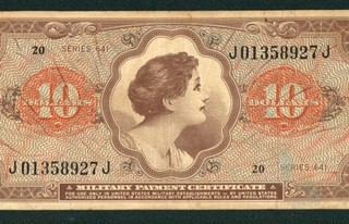 Series 641 $10 US Military Payment Certificate PAPER CURRENCY AUCTIONS