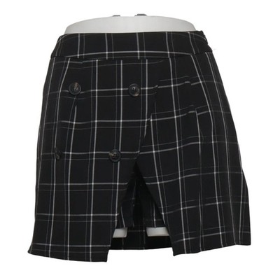 May by Shining Star, Skort, Größe: S, Schwarz/Weiß, Polyester, Karo, Damen #PGG