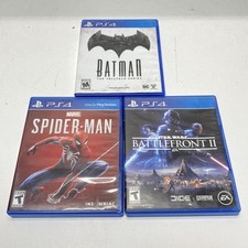 Bundle PlayStation 4: Batman, Spider-Man e Star Wars