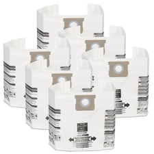 Wet Dry Shop Vacuum Bags VF2005TP General Dirt Dust Collection Bag for Most 1...