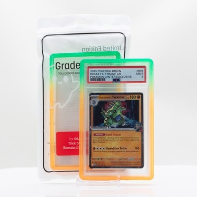 【PSA鑑定専用ケース】Graded Guard PUMPKIN GradedGuard PSA Graded Card Case Trick Or Treat PUMPKIN Limited