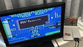 NES ~ RAD GRAVITY ~ Nintendo Game 3 Screw NES-2A-AUS Game Cart Only Pal A