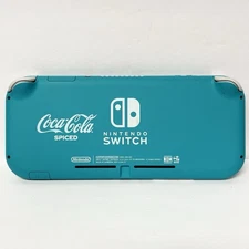 Nintendo Switch Lite - Coca Cola Spiced Rare Special Edition COLLECTOR Turquoise